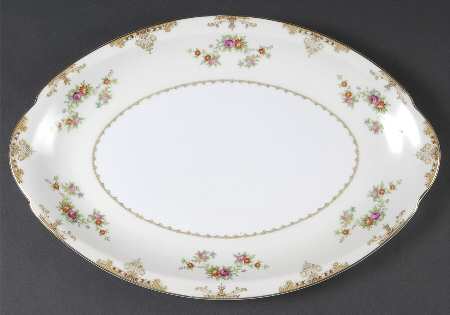 Ambassador 14" Oval Serving Platter