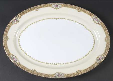 Annette 16" Oval Serving Platter