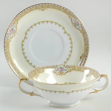 Annette Footed Cream Soup Bowl