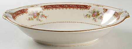 Barclay  11" Oval Vegetable Bowl