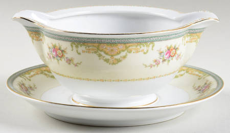 Cameron Gravy Boat with Attached Underplate