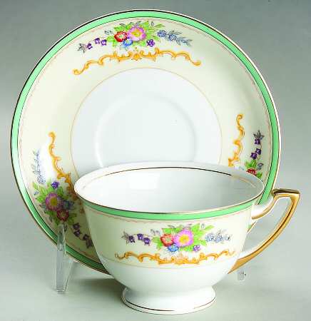 Hopkins Footed Cup & Saucer Set