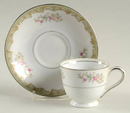 Kenwood Footed Demitasse Cup & Saucer Set