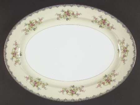 MEI213 16" Oval Serving Platter