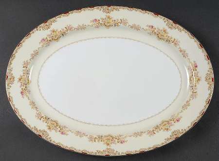 MEI396 16" Oval Serving Platter