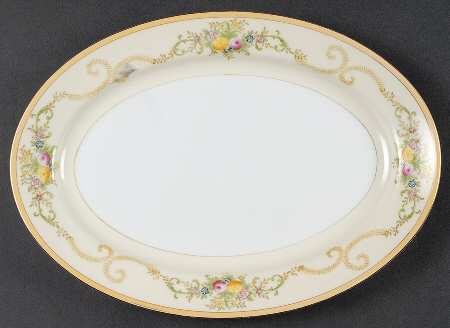 MEI49 12" Oval Serving Platter