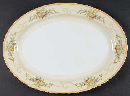 MEI49 16" Oval Serving Platter