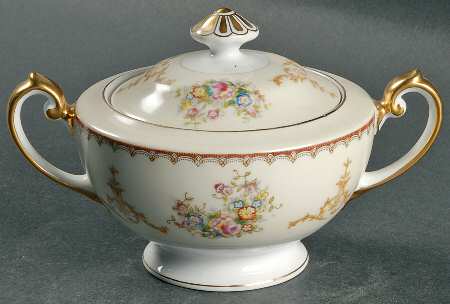 Ogden Sugar Bowl & Lid