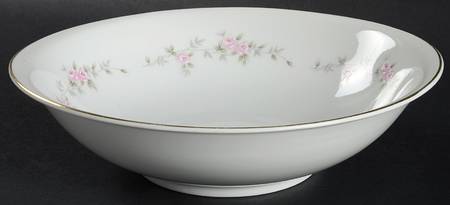 Rose Vine 9" Round Vegetable Bowl