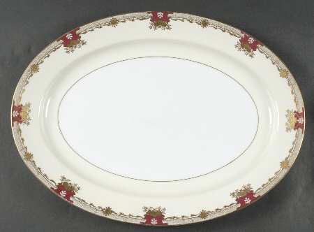 Savona (Empire Shape) 16" Oval Serving Platter