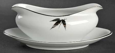 Shining Hope Gravy Boat with Attached Underplate