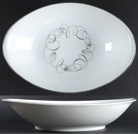 Tempo 10" Oval Vegetable Bowl