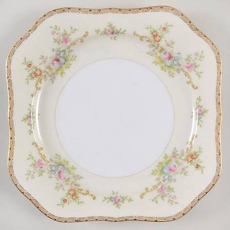 V1667  Square Salad Plate by Meito