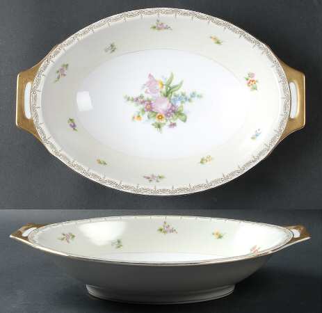 V2070 11" Oval Vegetable Bowl