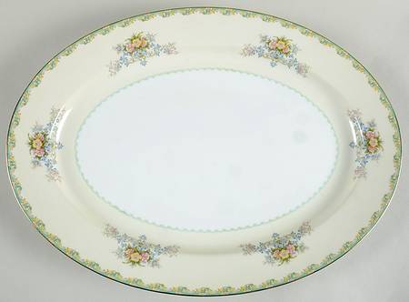 V2115 16" Oval Serving Platter