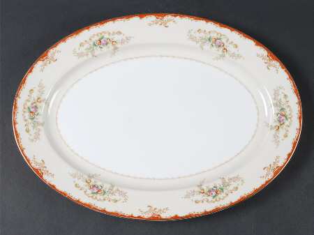 V2161 14" Oval Serving Platter