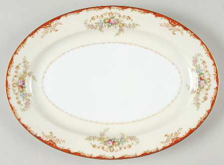V2161 12" Oval Serving Platter