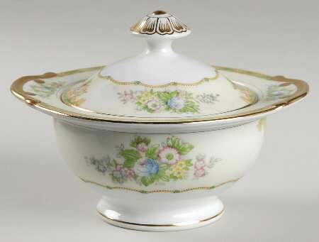 Woodbine Sugar Bowl & Lid
