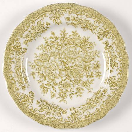 Avondale Green Dessert/Pie Plate by J & G Meakin
