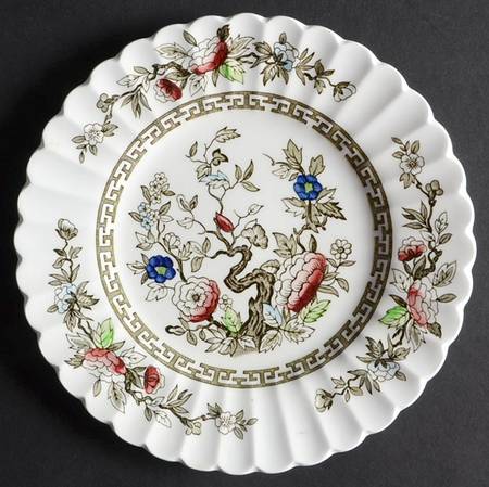 Kashmir Dessert/Pie Plate by J & G Meakin