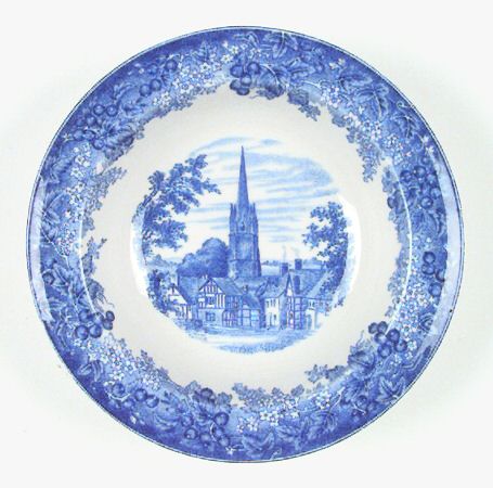 Romantic England Blue (Cream) by J &amp; G Meakin