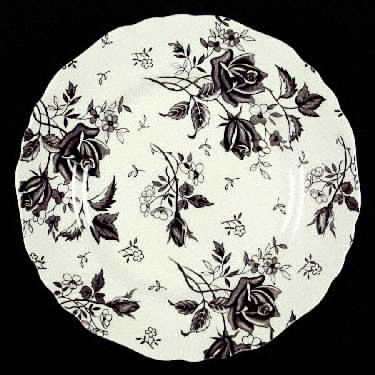 Tudor Roses Brown by J &amp; G Meakin