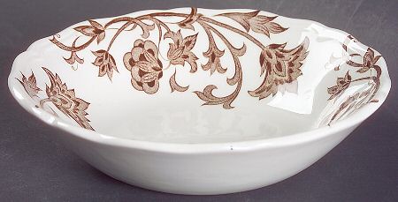 Windsong Dark Brown Fruit/Dessert (Sauce) Bowl by J & G Meakin