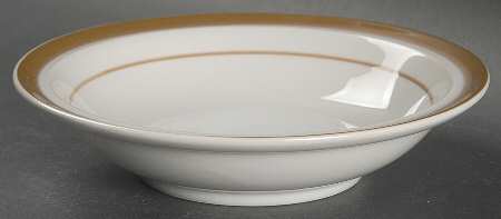 Brown Monterrey Rim Fruit/Dessert (Sauce) Bowl