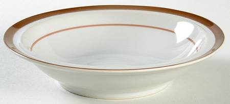 Brown Monterrey Rim Soup Bowl