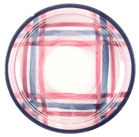 Calico Pink Blue (Plaid) by Metlox - Poppytrail - Vernon