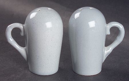 Modern Gray Salt & Pepper Set