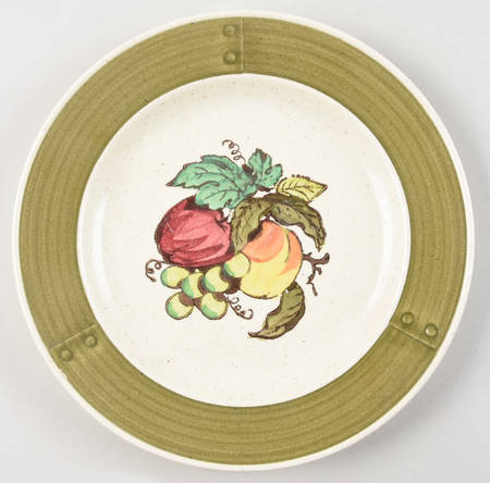 Provincial Fruit Green Salad Plate