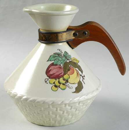 Provincial Fruit Green Open Carafe