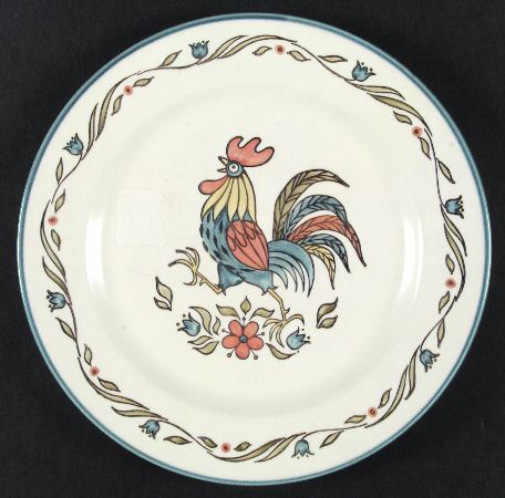 Rooster Bleu by Metlox - Poppytrail - Vernon