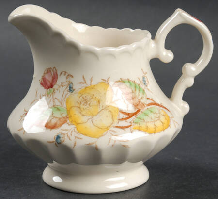 Vernon Rose Yellow Creamer