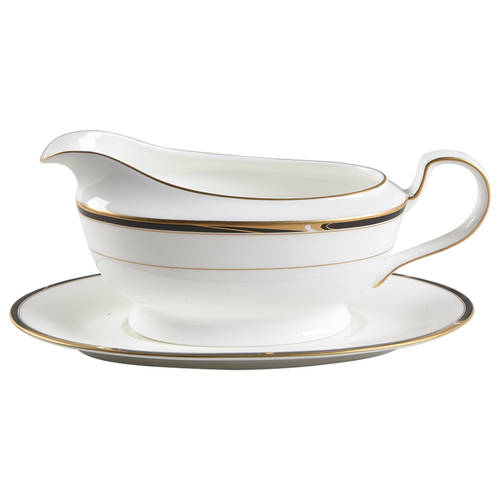 Academy Gravy Boat & Underplate