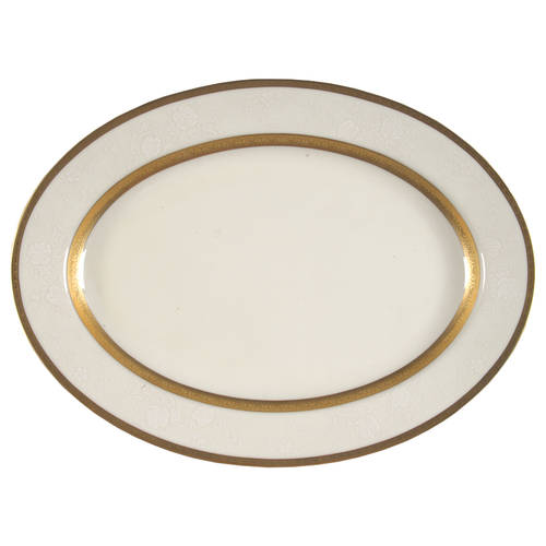 Antique Lace 14" Oval Serving Platter