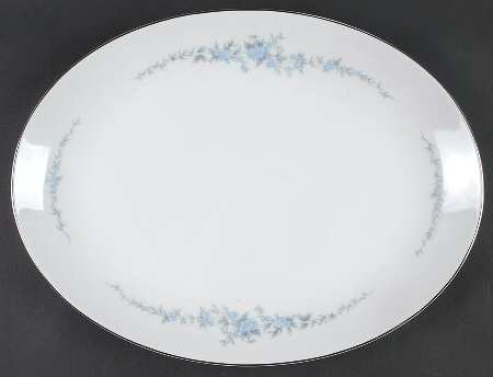 Annbelle 14" Oval Serving Platter