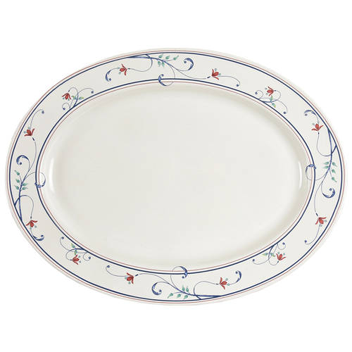 Annette 15" Oval Serving Platter