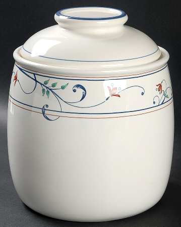 Annette Large Canister & Lid