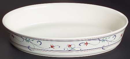 Annette 10" Oval Baker