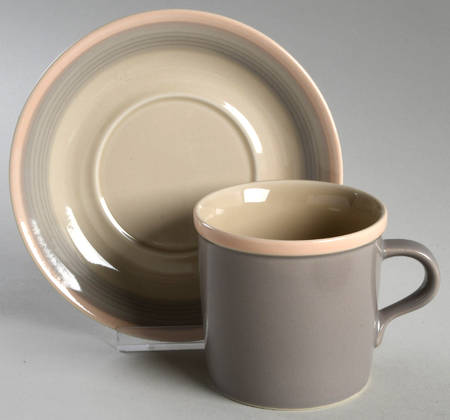 Aruba Flat Cup & Saucer Set