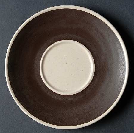 Bark Brown Saucer