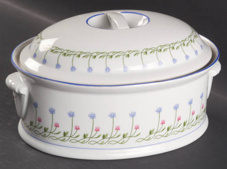 Bali Hai 2 Quart Oval Covered Casserole