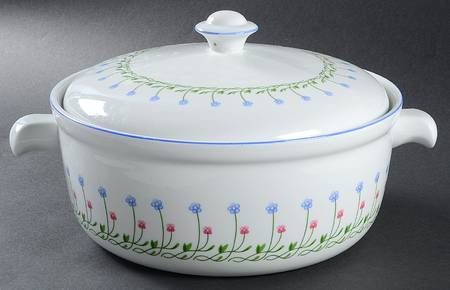 Bali Hai 3 Quart Round Covered Casserole