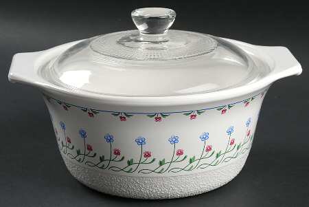 Bali Hai 1.25 Qt Round Covered Casserole