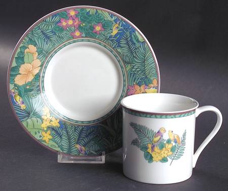 Bali Flat Cup & Saucer Set