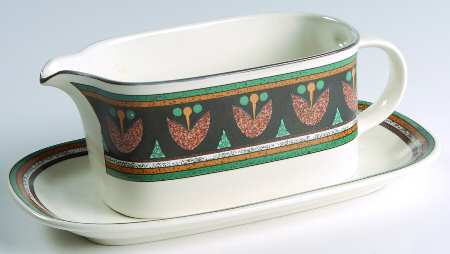 Bavaria Gravy Boat & Underplate (Relish/Butter)