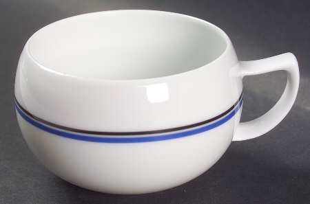 Beauchamp Blue Flat Cup