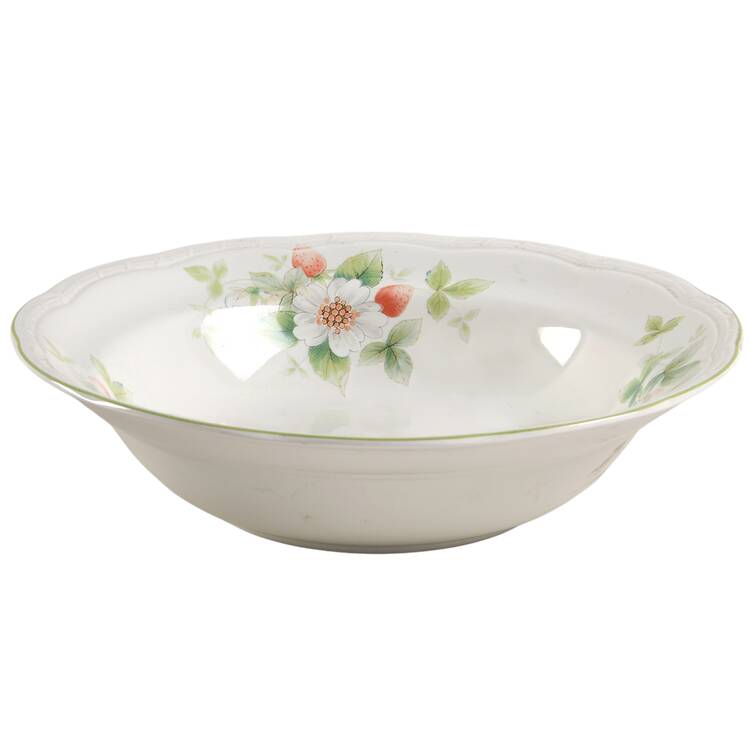 Berry Bloom 10" Round Vegetable Bowl